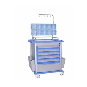 עגלת תרופות פלסטיק ABS עד 100 תאים דגם NM4100