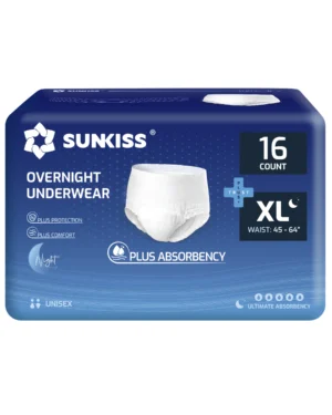תחתוני ספיגה מבית סנקיס – SUNKISS מידה XL