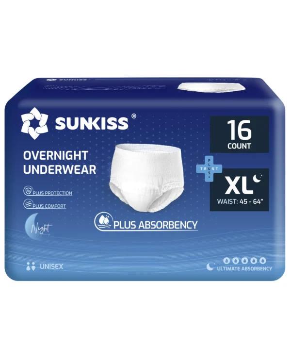 תחתוני ספיגה מבית סנקיס – SUNKISS מידה XL