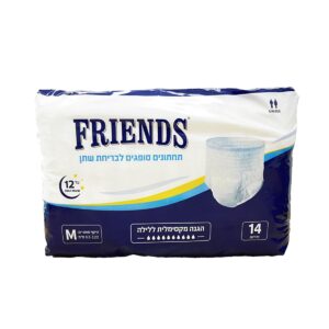 תחתוני ספיגה מבית פרינדס – Friends מידה M