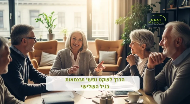 הדרך לשקט נפשי ועצמאות בגיל השלישי | NEXTMEDICAL